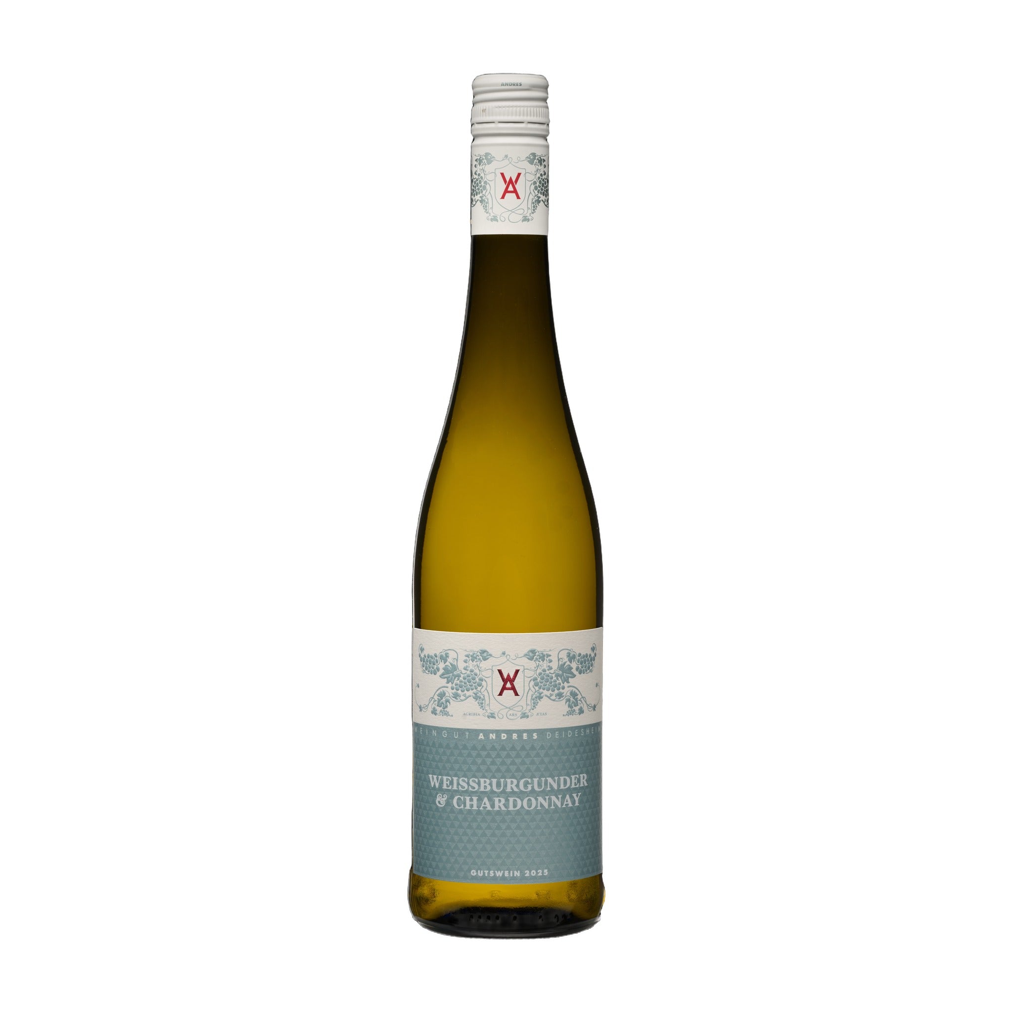 Weingut Andres Weissburgunder und Chardonnay trocken 2025 – Weißwein, Pfalz