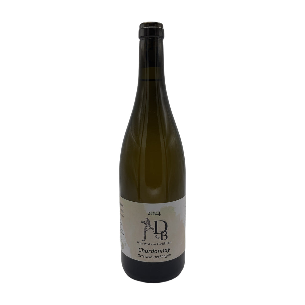 Flasche 2024 Chardonnay Ortswein Hecklingen trocken der Wein-Werkstatt Daniel Bach