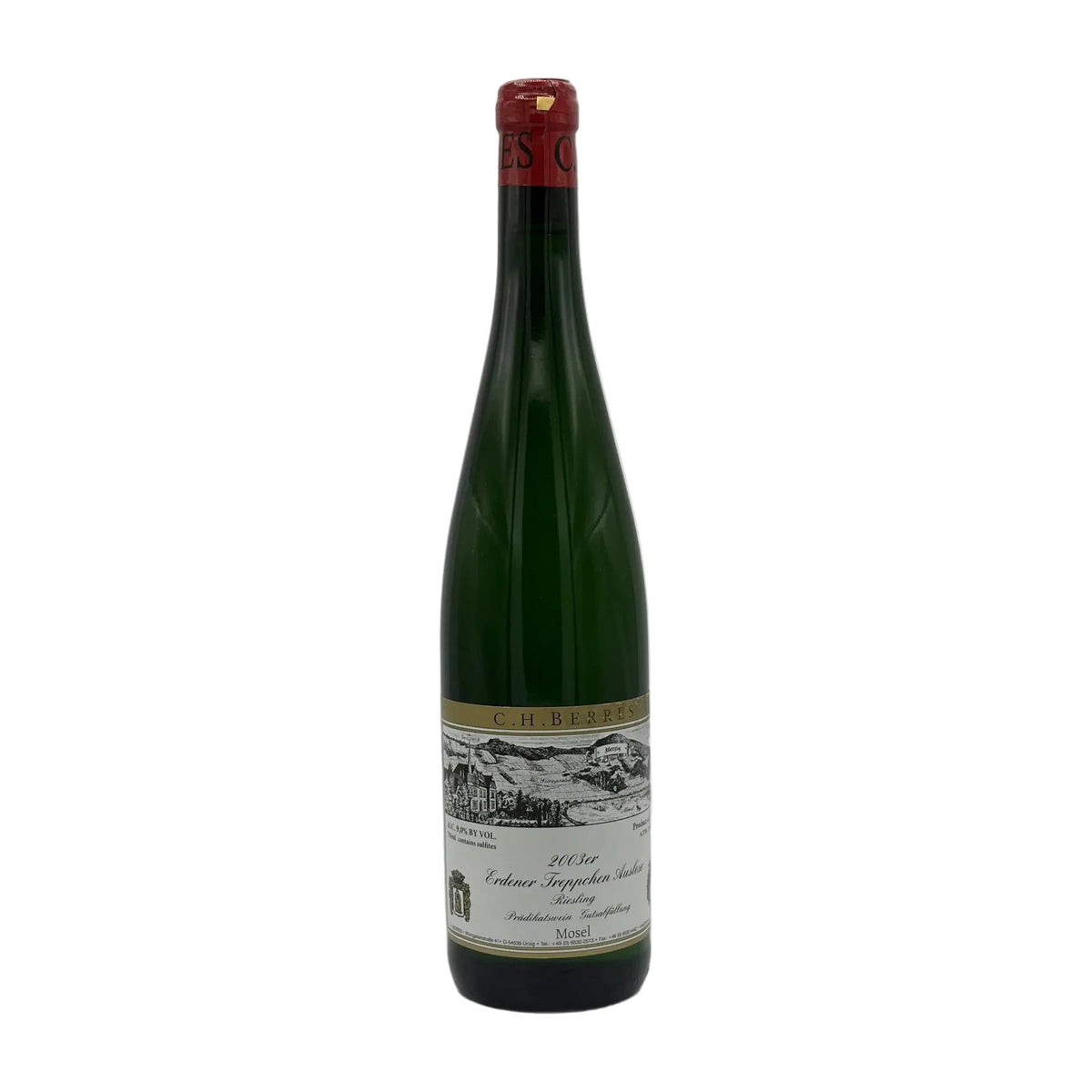 2003 Erdener Treppchen Riesling Auslese edelsüß – Weingut C.H. Berres, Mosel