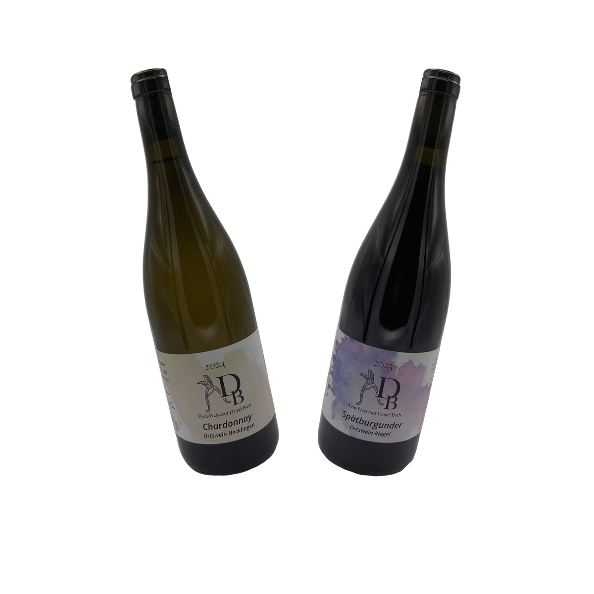 Daniel Bach Probierpaket: 2024 Chardonnay Ortswein Hecklingen und 2023 Spätburgunder Ortswein Riegel