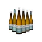 Weinpaket Pfälzer Riesling-Lagen – 6 Flaschen im Fächerlayout